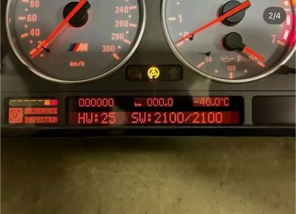 bmw e39 m5 – compteur d’instruments bmw e39 m5 – compteur d’instruments