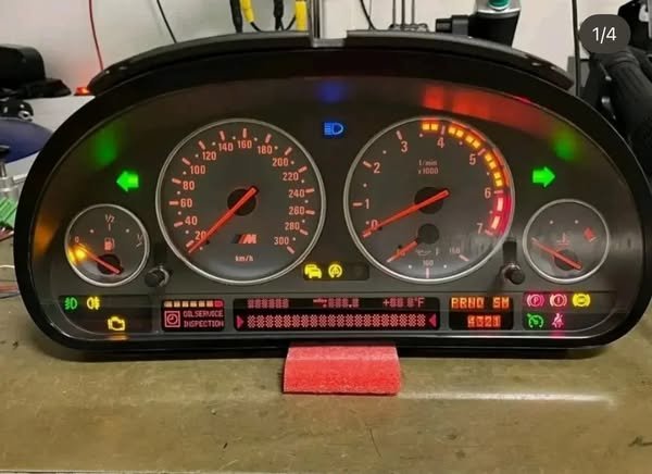 bmw e39 m5 – compteur d’instruments bmw e39 m5 – compteur d’instruments