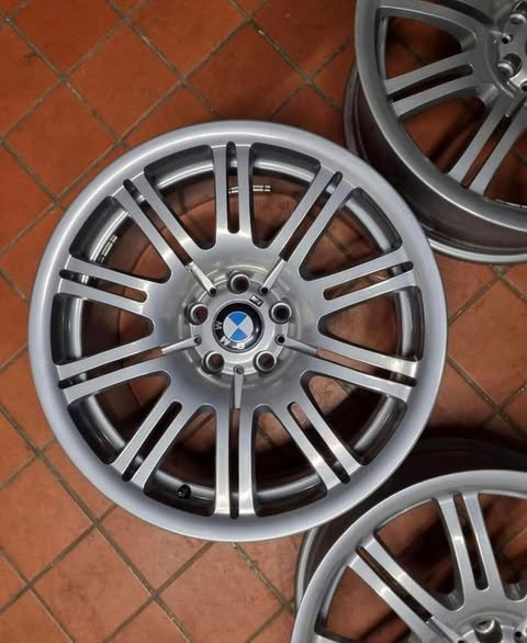 Jantes BMW M3 E46 originales Staggered 17/18 pouces – Image 4