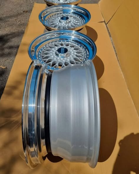 Jantes BBS RS198 17 pouces 5x120 BMW E34 E32 E28 M5 originales – Image 4