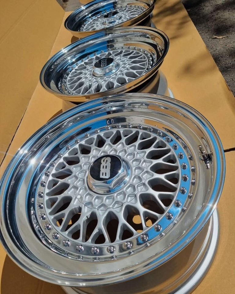 Jantes BBS RS198 17 pouces 5x120 BMW E34 E32 E28 M5 originales – Image 5