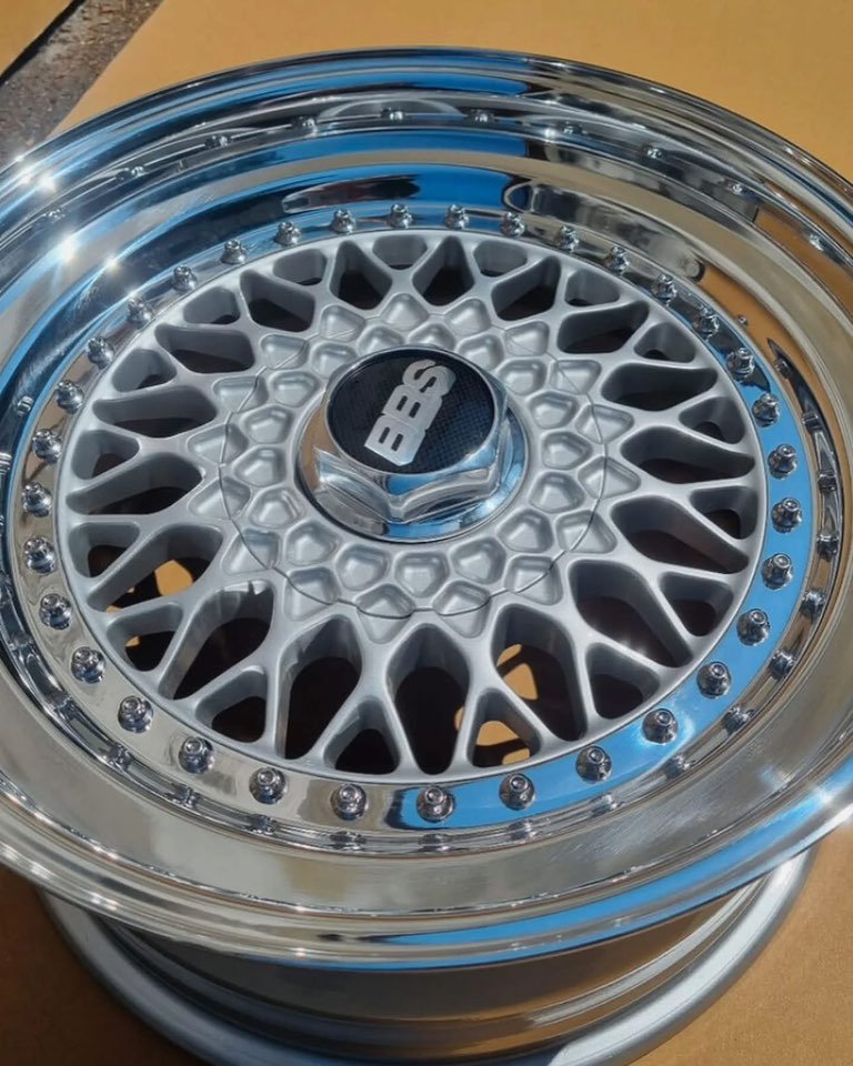 Jantes BBS RS198 17 pouces 5x120 BMW E34 E32 E28 M5 originales – Image 6