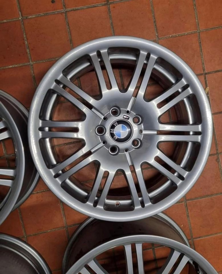 Jantes BMW M3 E46 originales Staggered 17/18 pouces – Image 9
