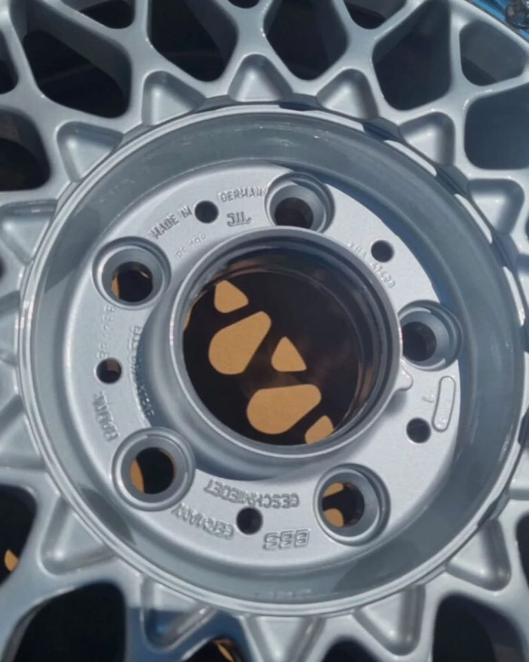 Jantes BBS RS198 17 pouces 5x120 BMW E34 E32 E28 M5 originales – Image 7