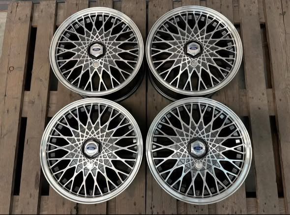 Jantes Ford Sierra Cosworth RS Zoll Original Sapphire 15 pouces rénovées – Image 6