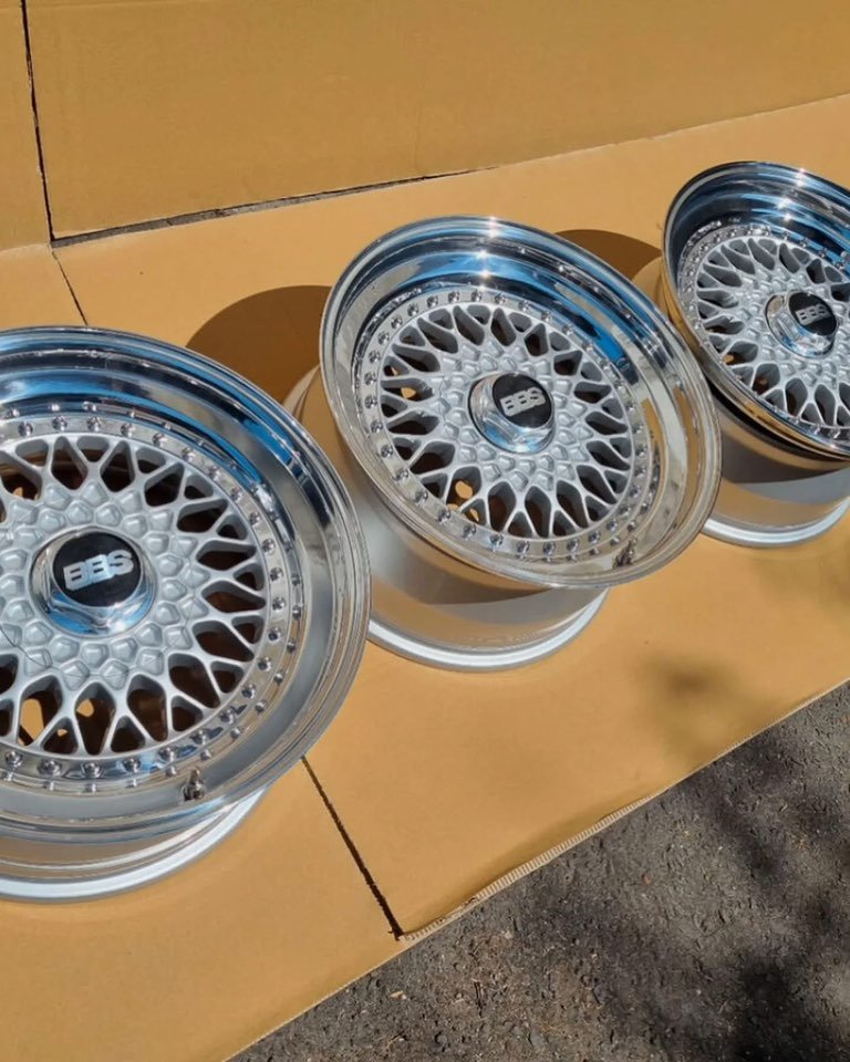 Jantes BBS RS198 17 pouces 5x120 BMW E34 E32 E28 M5 originales – Image 9
