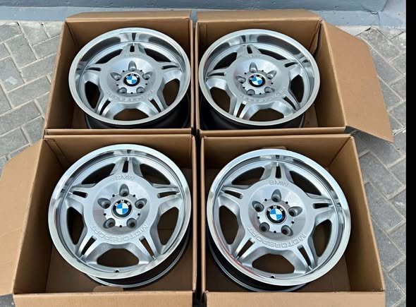 Jantes BMW Motorsport E36 Styling 24 aluminium 17 pouces 5x120 – Image 2