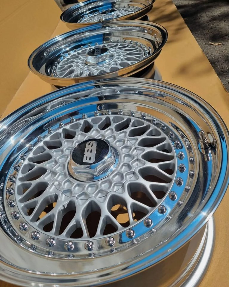 Jantes BBS RS198 17 pouces 5x120 BMW E34 E32 E28 M5 originales