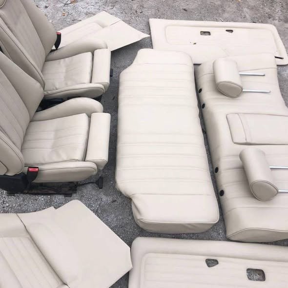 Intérieur BMW E30 Coupé – Beige, complet et d'origine – Image 2