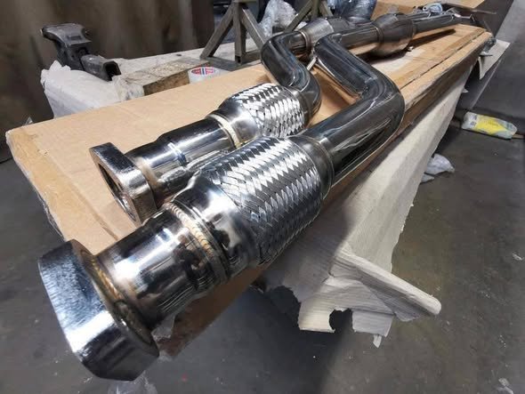 Échappement Sport BMW E36 M3 – Catalyseurs 200 Cellules – Acier Inoxydable – Image 3