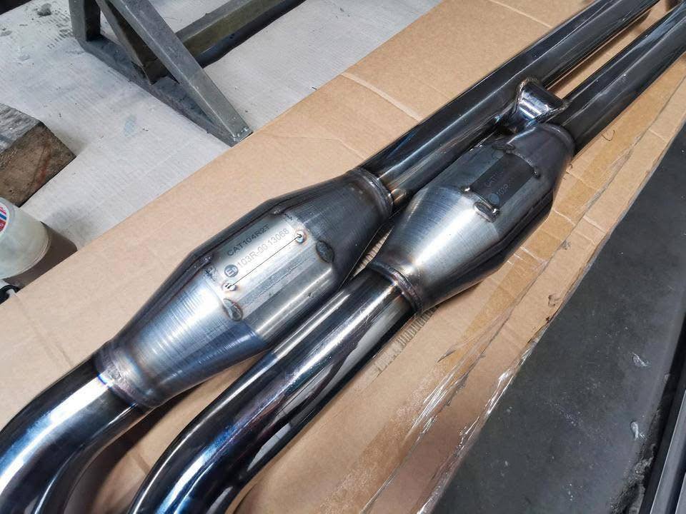 Échappement Sport BMW E36 M3 – Catalyseurs 200 Cellules – Acier Inoxydable – Image 4
