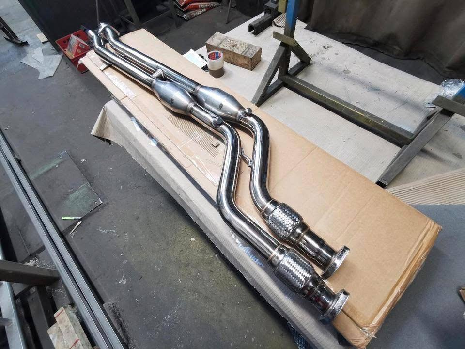 Échappement Sport BMW E36 M3 – Catalyseurs 200 Cellules – Acier Inoxydable – Image 6