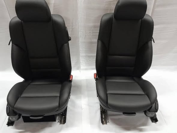Sièges sport BMW E46 Coupé / Compact – OEM, cuir rénové