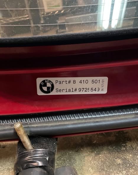 Hardtop d’Origine BMW Z3 / Z3M – Image 3