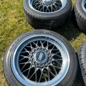 BBS RZ 439 4x100 15 pouces ET35 BMW E30 Golf 1 2 GTI – Roue BBS originales anthracite