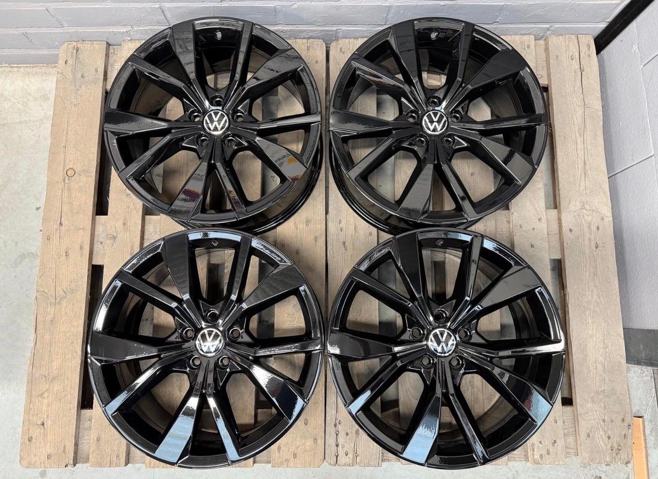 VW Misano 19 pouces 5x112 VW T-Roc R-Line – Jantes OEM Schwarz Glanz – Image 4