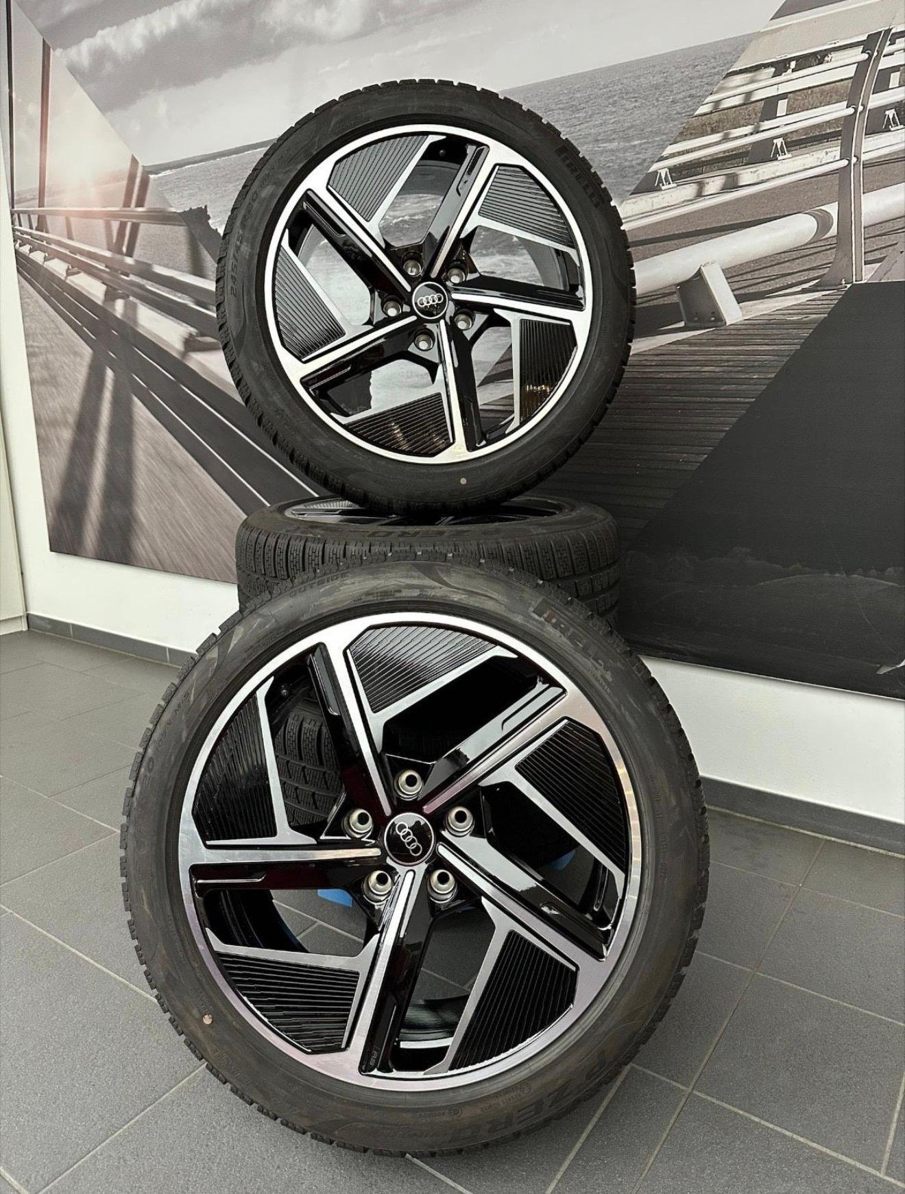 Roue Audi e-tron GT RS 20 pouces 5x130 Aero – Jantes hiver complètes Pirelli
